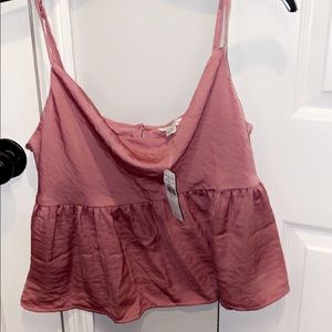 American Eagle Moss Pink Shirt